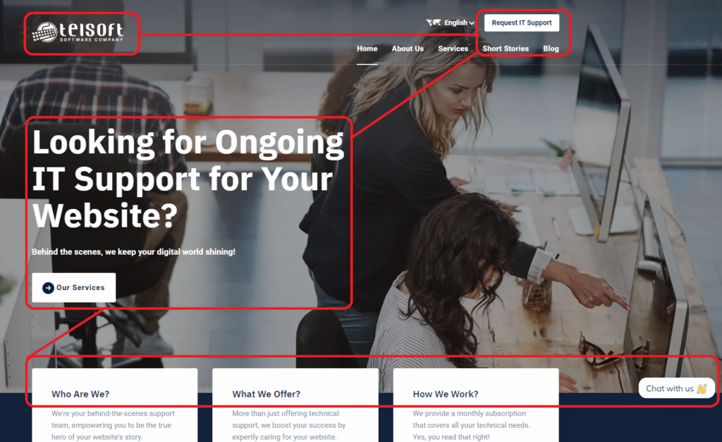 Z Pattern for Webstise Design