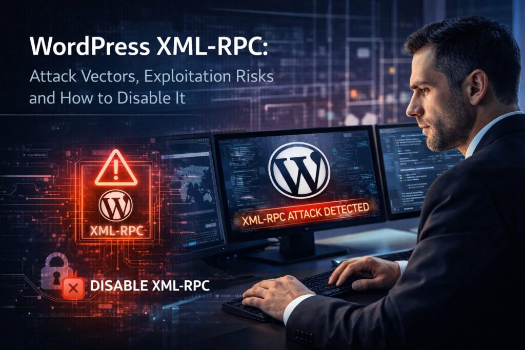 portada WordPress XML RPC Attack Vectors Exploitation Risks and How to Disable It